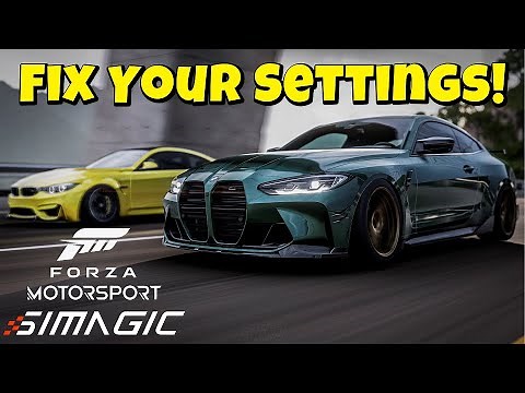 Forza Motorsport: Best Wheel and FFB Settings!