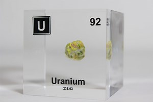 Uranium Element Cube (2inch Autunite)