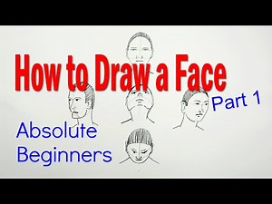 Mind Luster - Learn How to Draw a Face PART 1 Understanding How to Draw the Basic Proportions of the Face