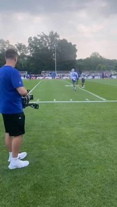 After a tense offseason, Stefon Diggs looked excited to be back on the field with the Bills as training camp kicked off this morning at St. John Fisher University. | 13 WHAM ABC