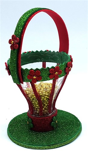 Beautiful Mini Basket 🎍 How to Make Basket 🎍 DIY Crafts #diy #handmade | Origami Art & Crafts