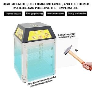 [Hot Item] Factory Direct Commercial Food Display Warmer Cabinet