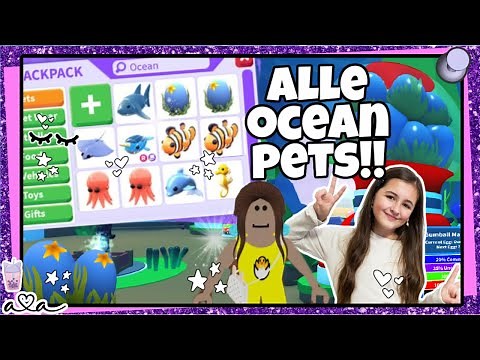 AVA ist PLEITE 😱 JEDES neue OCEAN EGG PET schlüpfen lassen in ADOPT ME | Alles Ava Gaming
