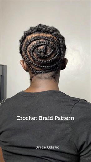 Braid Down For Crochet Yanky Twists| Braiding Pattern For Crochet Braids
