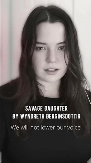 Savage Daughter by Wyndreth Bergindottir (Karen Kahan) 🖤 #savagedaughter #bard