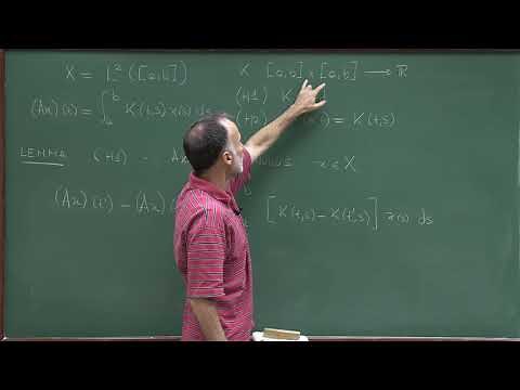 Doctorate program: Functional Analysis - Lecture 36: An application to integral operators
