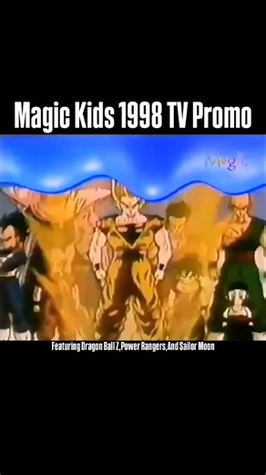 Ervin Chappell on Instagram: "Magic Kids 1998 TV Promo Featuring Dragon Ball Z, Power Rangers,And Sailor Moon!!! From Back When Anime Was First Showing In Latin America! Just As It First Was Showing Everywhere Outside Of Japan All Televised!!!!!! 📺🔥🔥🔥😍🥲🥹🐉 Credits To hernanpanessi #dragonballz #powerrangers #sailormoon"