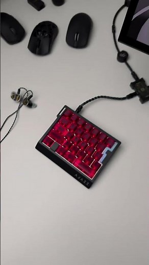 A keyboard for FPS gaming 🥶 Ajazz AK029#ajazz #keyboard #tech #setup #pcsetup