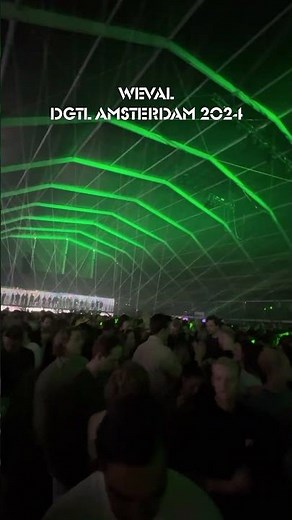 Weval lighting up the Modular stage #DGTL #Weval #Shorts
