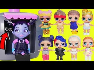 LOL Surprise Dolls Lil Luxe + Big Sisters Open Magical Surprises