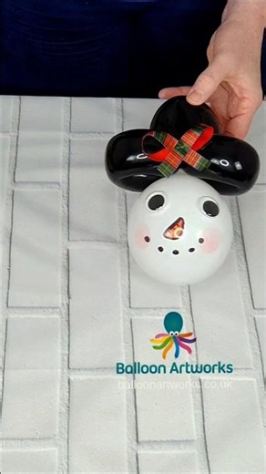Make This Adorable Snowman Bauble! #Shorts