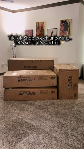 Cozy Couch Unboxing: Hidden Storage & Easy Setup