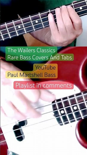 Free bass lessons with Tabs #basstabs #bass #bobmarley
