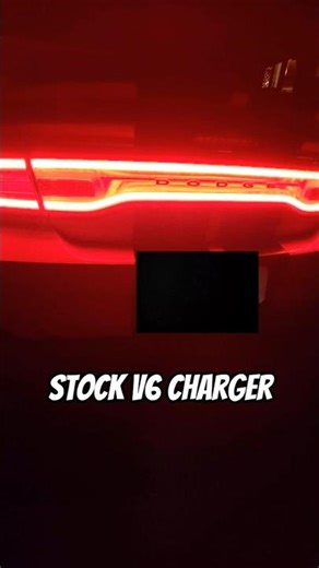 Stock V6 Dodge Charger #exhaust #dodge #cars