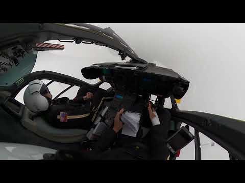 Flying a Helicopter into the Clouds - First Time - EC135 - Medevac - IFR / IMC / HEMS