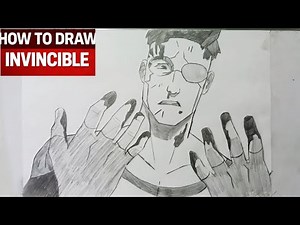 How To Draw INVINCIBLE || INVINCIBLE #invincible #howtodraw