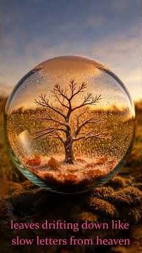 One Tree, Four Lives: Glass Orb Timelapse 🌍✨