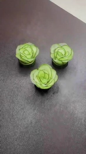 Creative Flower Making: How to Make Roses from Cucumbers