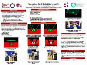 Simulating Soft DeltaZ using MuJoCo | Hashim Motabagani
