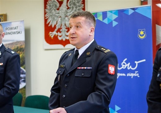 Tarnów. Bryg. Krzysztof Gładysz nowym komendantem miejskim straży pożarnej. To dla niego powrót po latach do tarnowskiej PSP