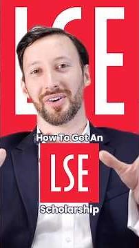 How to Get an LSE Scholarship #scholarship #lse #ucas #universityadmission #university #alevel #uni