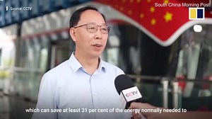 China unveils its first suspended maglev train that levitate 33-feet in the air