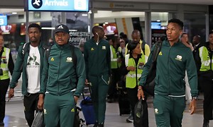 WATCH: Bafana Bafana depart SA for AFCON 2023 [VIDEO]