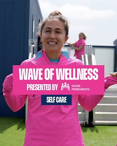 our favorite ways to wind down 🧘‍♀️ we’re joining our trusted team physicians from Kaiser Permanente learning how to prioritize our time off to show up as our best selves on and off the pitch. Learn more at kp.org #kaiserpermanentepartner | San Diego Wave FC