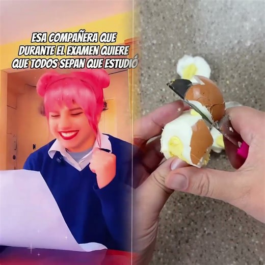 That classmate who wants everyone to know she studied during the exam