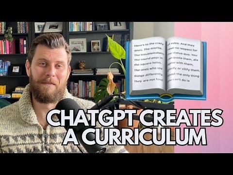 Creating a curriculum with ChatGPT