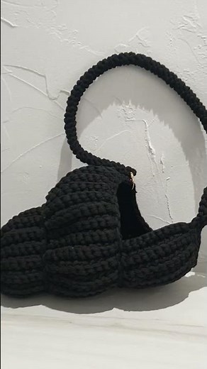 shell bag easy crochet