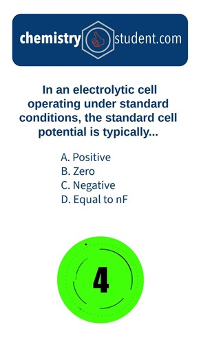 Electrolytic Cells ⚠️ Is E° Positive or Negative?