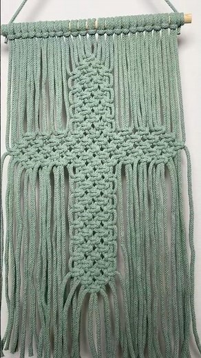 Macrame Cross for Beginners