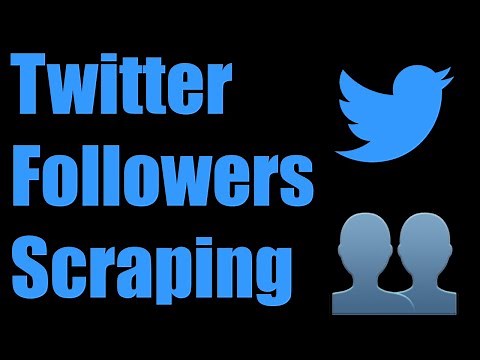 No-Code Twitter API Followers Scraping