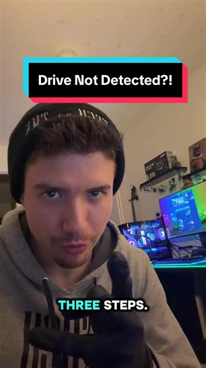 SSD or HDD not Showing Up? #techtip #techie #error #windows #fyp