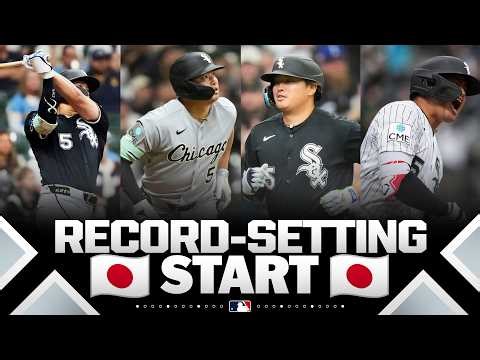 Munetaka Murakami has already hit 4 HRs! 😱 Most by Japanese-born player in 1st 8 career games! 🇯🇵