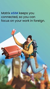 Stay connected, stay productive with Matrix eSIM - your reliable...