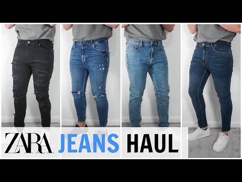 Huge ZARA Jeans Haul & Try-On // Men's Jeans 2021