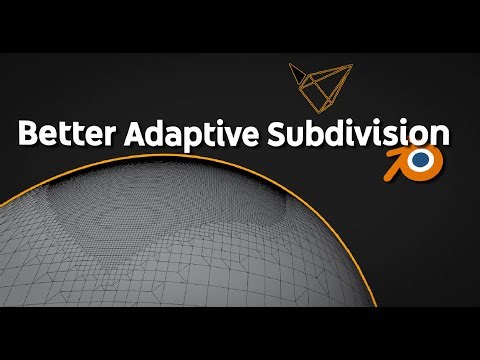 Better Adaptive Subdivision in Blender (4.3+)