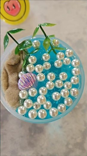Testing the Pearl Diver DIY Slime Kit from Peachybbies! 🍑#slime