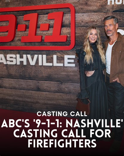 📣 CASTING CALL: ABC’s “9-1-1: Nashville” — Firefighters Wanted 🚒🔥 ABC’s hit franchise is expanding, and “9-1-1: Nashville” is now casting real firefighters and firefighter-types for upcoming episodes. This high-energy drama brings intense rescues, emotional storylines, and authentic first-responder action to the screen — and they’re looking for talent who can bring realism and presence to set. If you have experience as a firefighter (or the look, discipline, and physicality to portray one), t