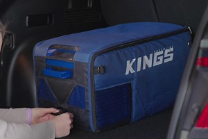 Kings Escape 20 Fridge/Freezer | 12V & 24V | Fits 30 Cans | Digital...