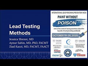 Lead Testing Methods