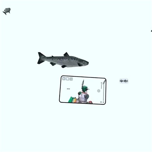 Spinning Fish #vrchat #spinningfish #domsanimationstudios