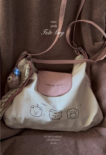 Stylish Pink Tote Bag for Everyday Use