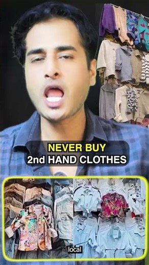 NEVER BUY 2nd HAND CLOTHES...!