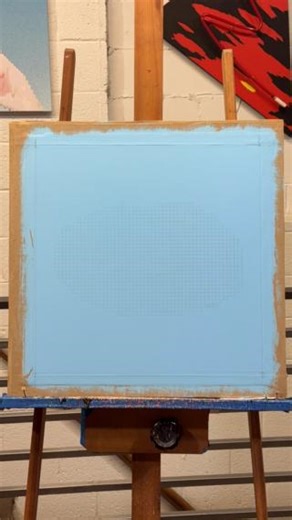 #VanGoghInspires 🎨 "I often find myself identifying with the artists I depict," Morgan Sims tells us. Inspired by Van Gogh’s bold use of colour and the fusion of materiality with image, Sims continuously explores new ways to manipulate paint. During grad school, he developed a stamping technique, which later evolved as he discovered how tilting his paintings could create unexpected distortions. Over time, he refined this process to make these effects more intentional and expressive. “As I’ve wo