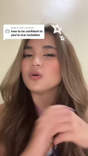 Reporting tips in class #speechwithgia #publicspeaking #study | Gianna Abao