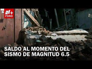 Sismo de 6.5 deja dos muertos y severos daños en viviendas de CDMX y Guerrero - Las Noticias
