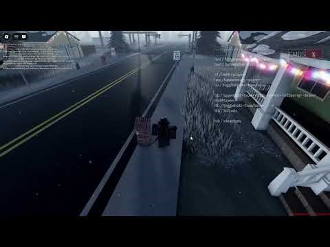 explaining the commands inside of town.